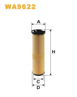 WIX FILTERS wa9622 -  Воздушный фильтр